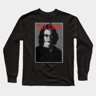 The Crow Vintage Poster 90s Long Sleeve T-Shirt